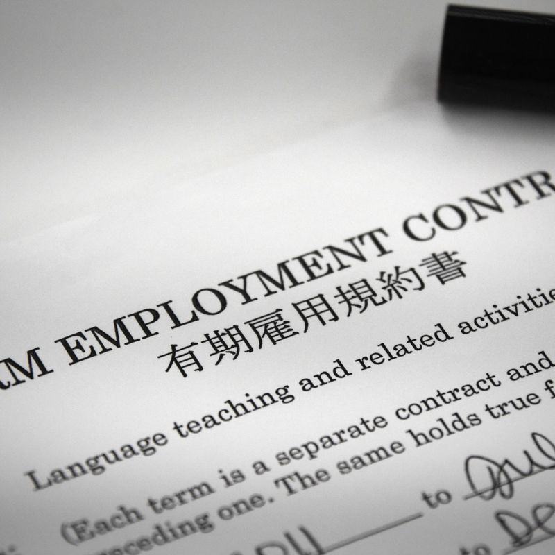 What type of work contract in Japan is best? photo