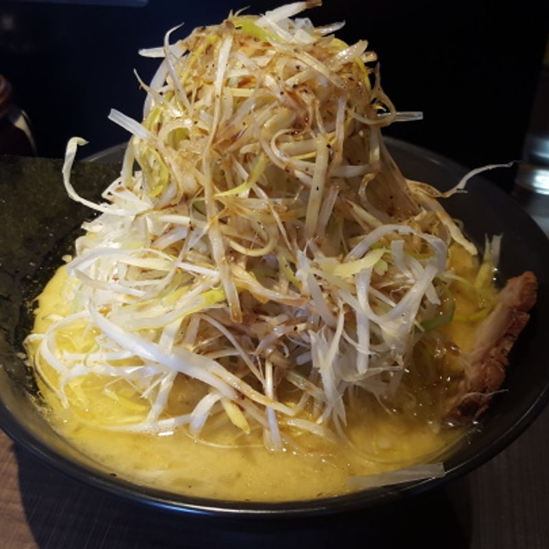 Negi ramen. photo