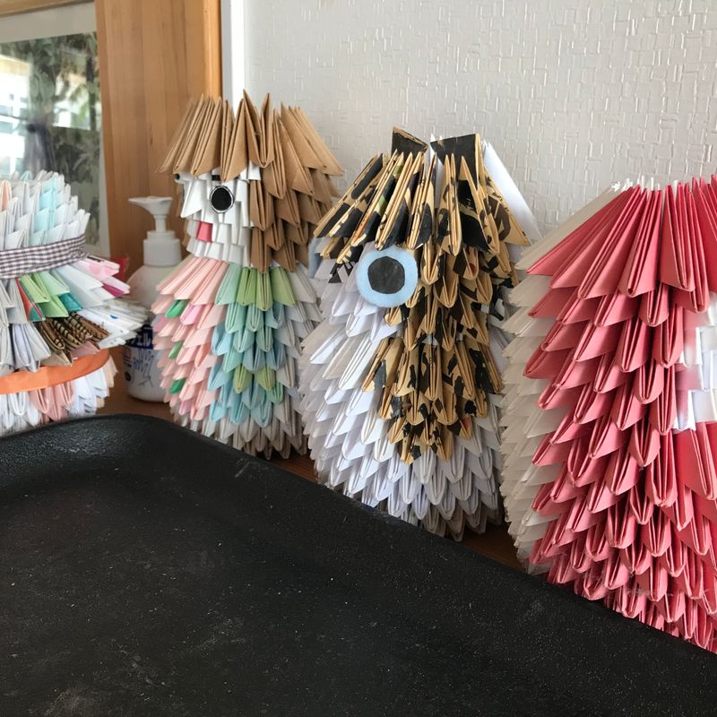 Interesting paper crafts on display | City-Cost