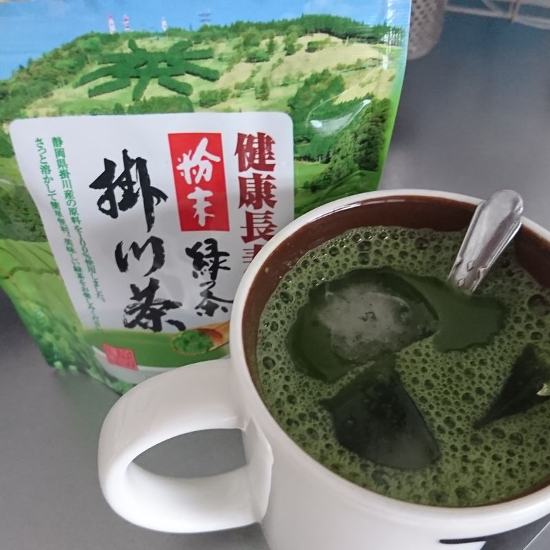 Powdered Shizuoka Green Tea from a Shoutengai Tea Shop CityCost