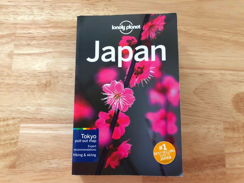 Buku panduan Lonely Planet Jepang memberikan tetapi &quot;best of&quot; gagal photo