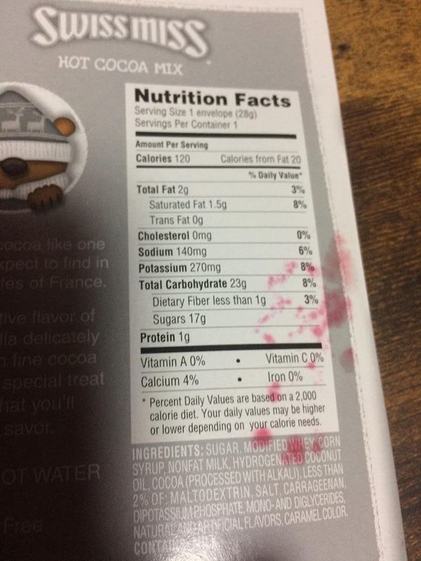 Differences With Nutrition Labels photo