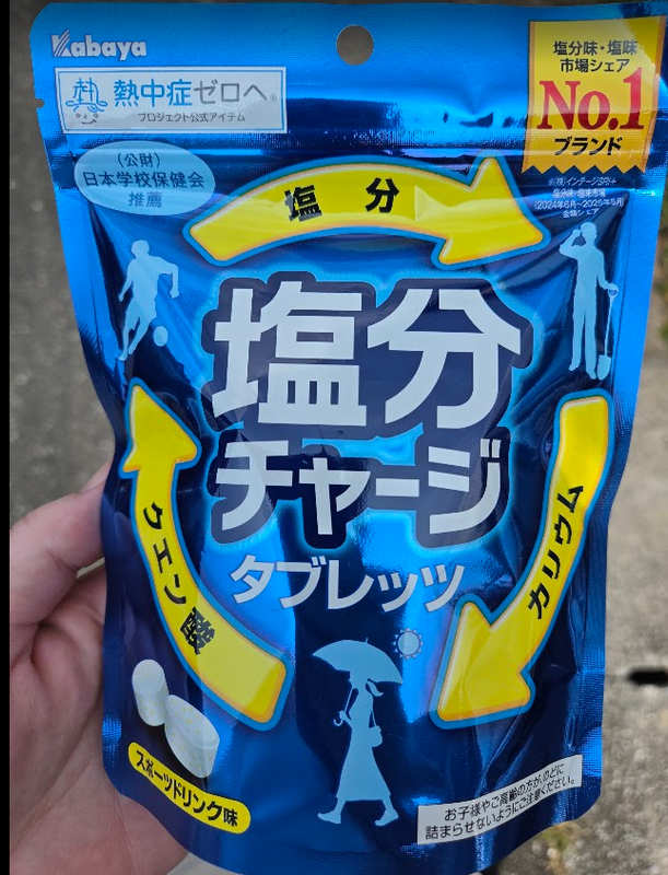 Avoiding Heat Stroke in Japan: Salt Charge Tablets photo