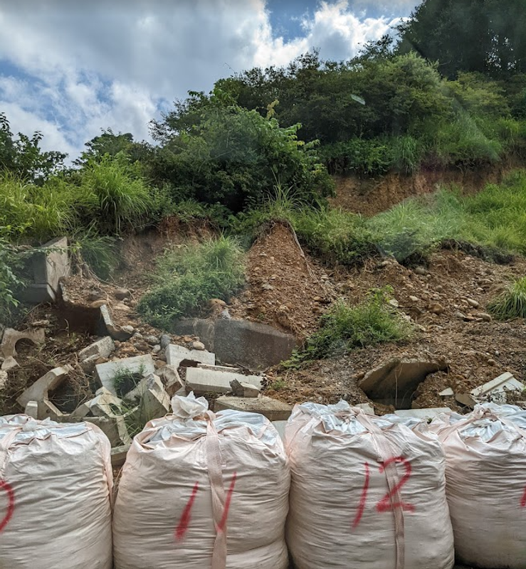 A day to prey for Reduced Landslide Damage photo