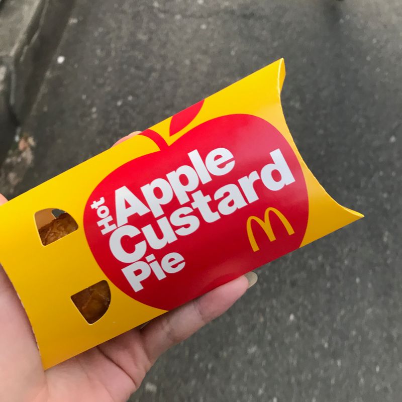 McDonald's Hot Apple Custard Pie photo