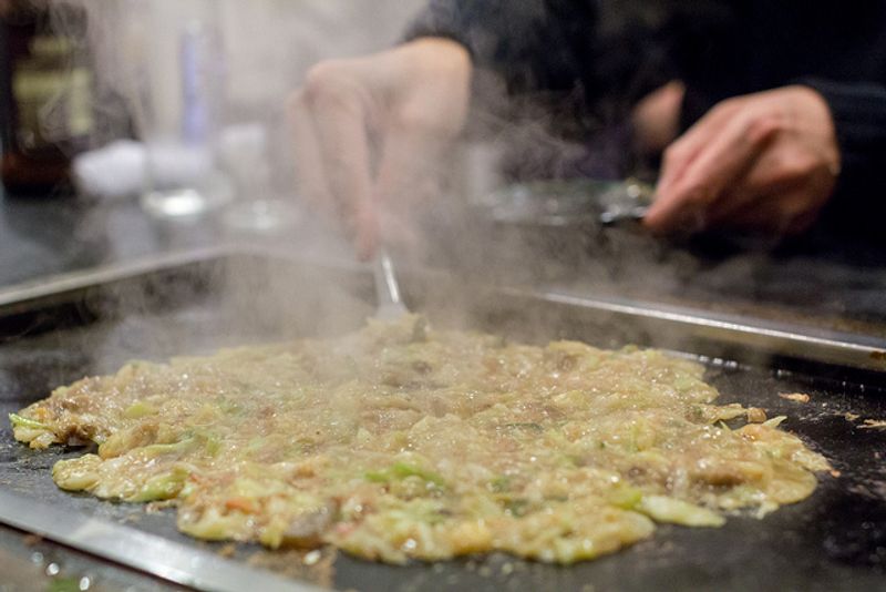 Monjayaki vs Okonomiyaki: Which one is the perfect Japanese savoury "pancake" for you? photo
