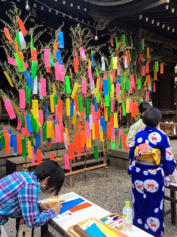 "Tsukiokure tanabata" - Celebrating the Star Festival a month late  photo