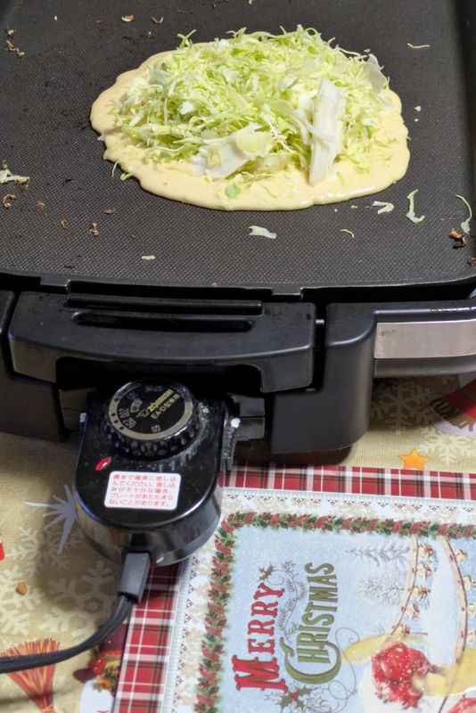 Okonomiyaki; a winter break tradition photo