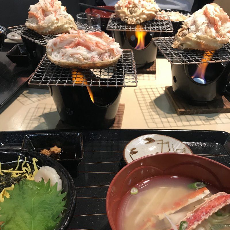 Things I didn't try early on: Eating crab photo