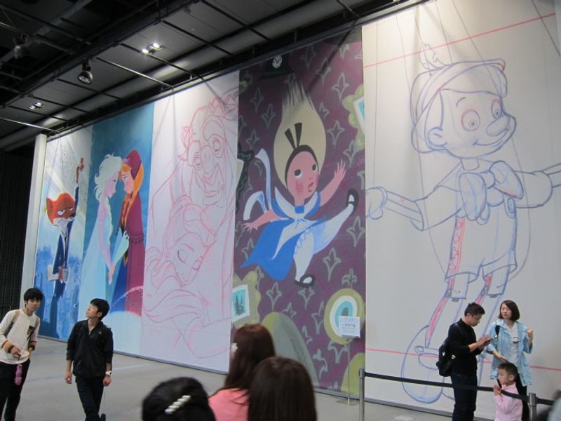 The Art of Disney - The Magic of Animation Exhibition photo