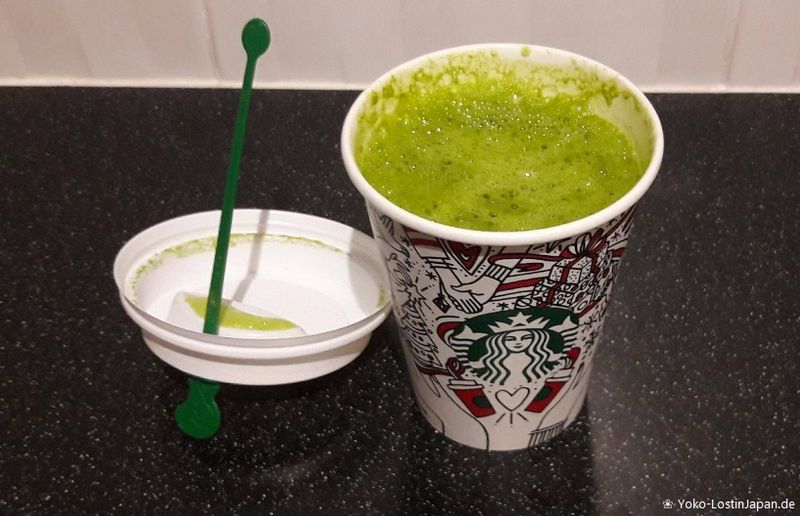 Matcha time at Starbucks with the limited December products photo