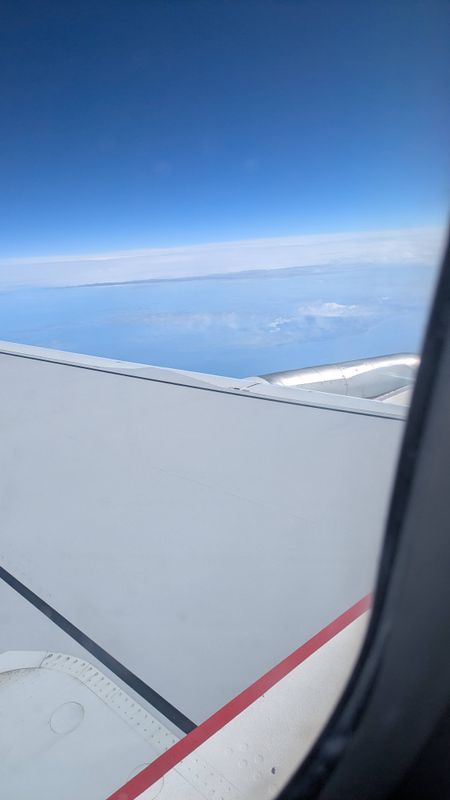 No jet lag, no complaints, but why!? photo