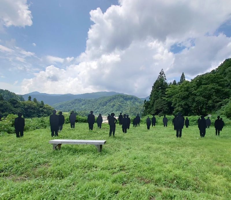 Things to do during summer in snow country: appreciate outdoor art photo