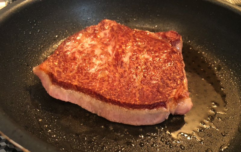 Eating In: Perfect A5 Miyazaki Wagyu Steaks! CAUTION: Don't Read If Hungry photo