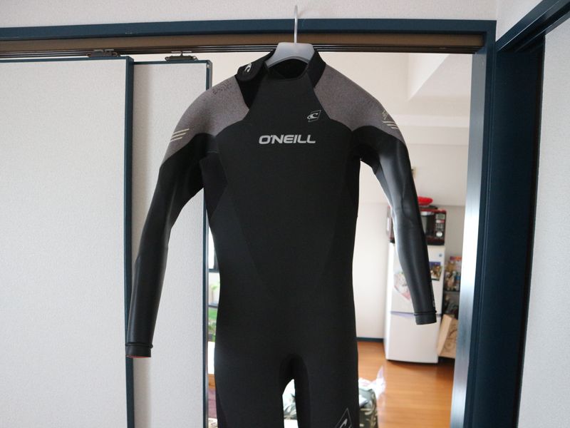 Winter wetsuit ready even if the motivation is still in bed photo