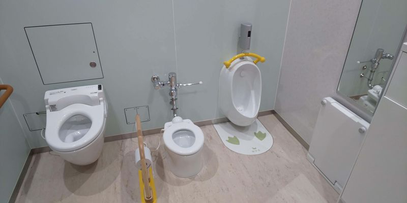 Mammy, Daddy and baby toilet! photo