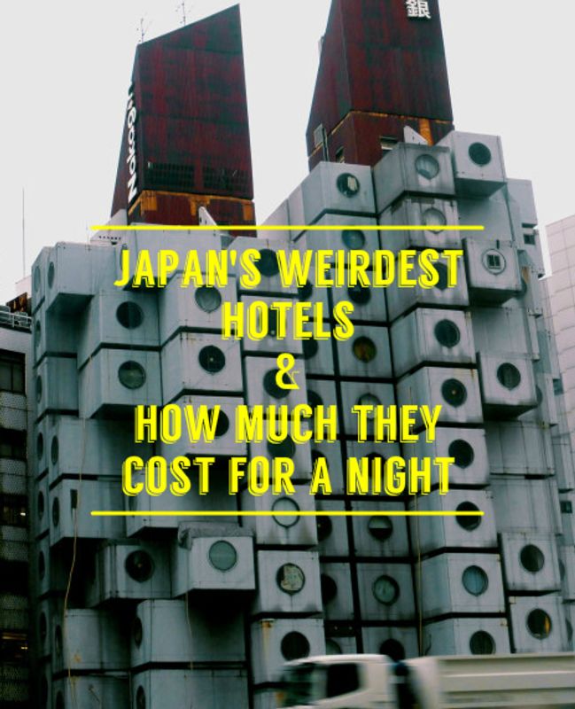 Japan’s Unique Hotels and How Much They Cost For A Night photo