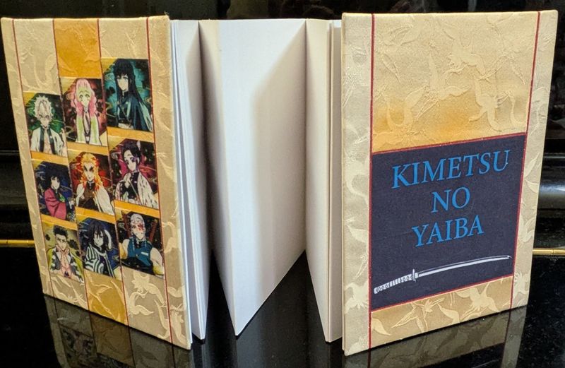 Everyday use "orihon", folding books photo