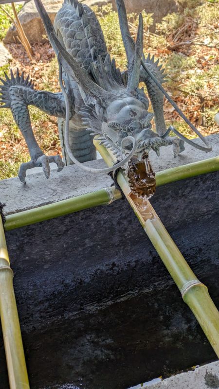 A day for the sacred water of Kiyomizu temple photo