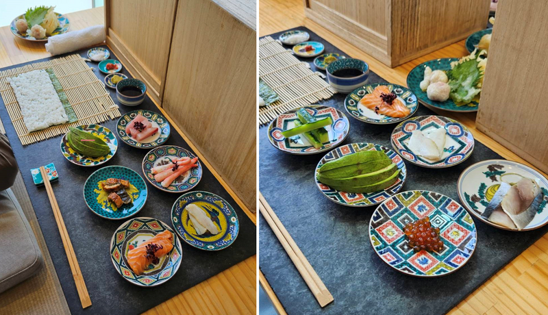 Roll your own sushi rolls in Kanazawa photo