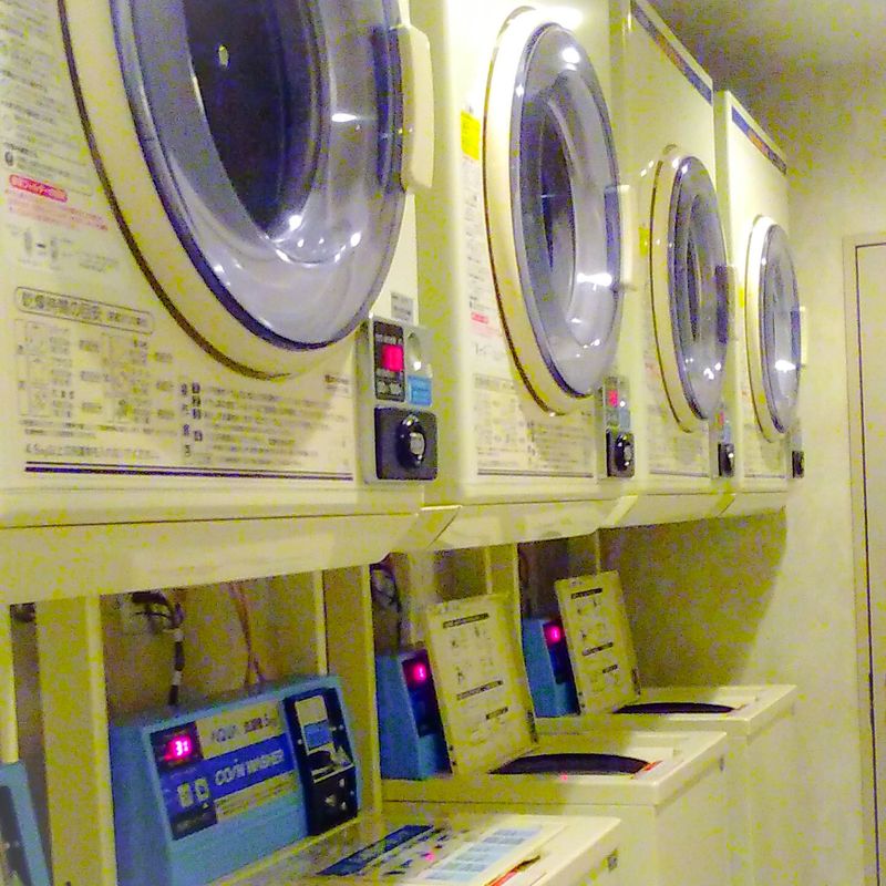 Raining on big laundry day photo