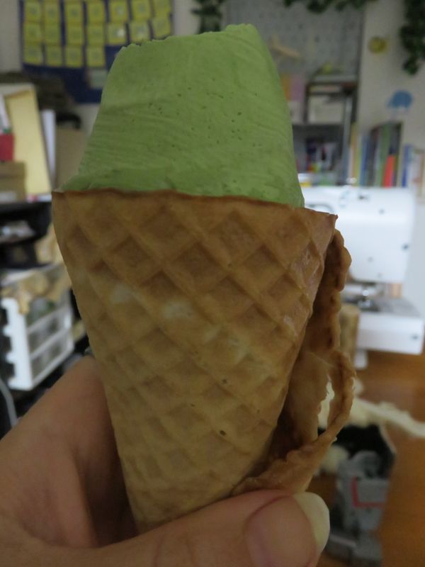 Shimada Green Ci-TEA Ice cream photo
