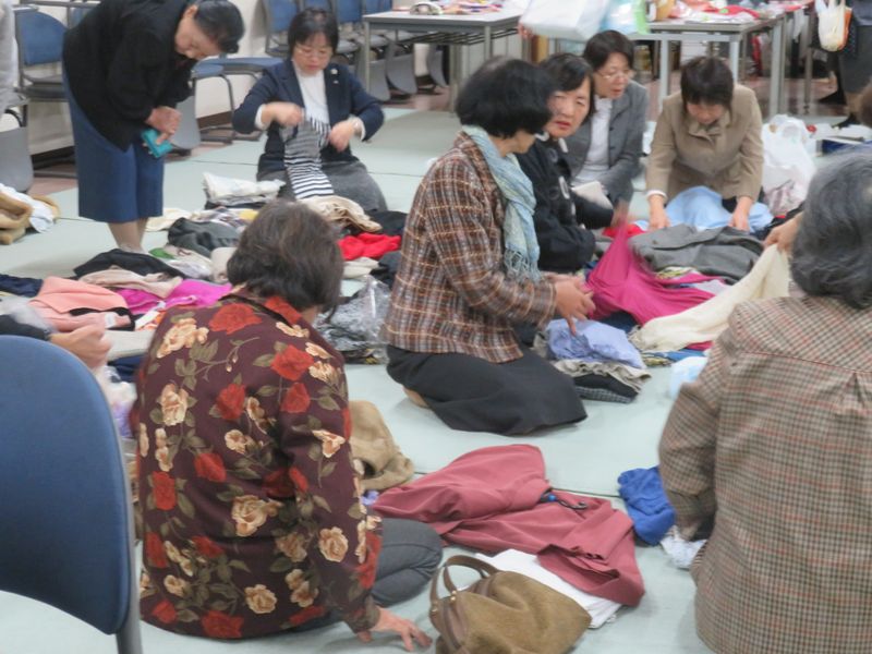 The mottainai of clothing in Japan photo