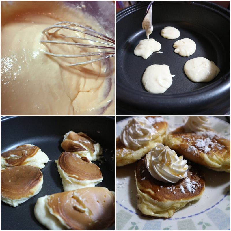 DIY ふわふわ pancakes photo