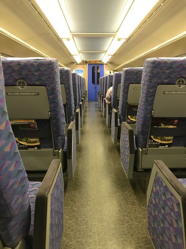 Unreserved Reserved And Green Seats Shinkansen Cabins Explained 