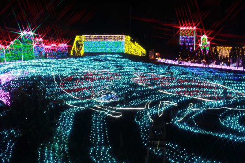 Granpal Park Illumination in Izu photo
