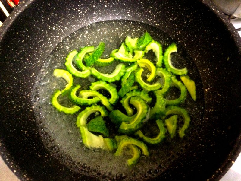 Healthful Goya and Umeboshi Salad  photo