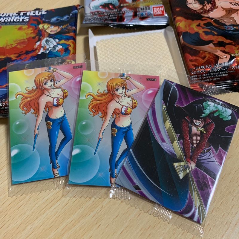 Bandai Wafers - One Piece 20th Anniversary photo