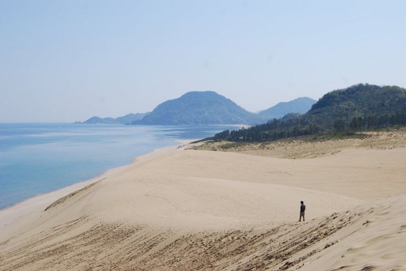 The Tottori Sand Dunes: a unique natural view in Japan photo