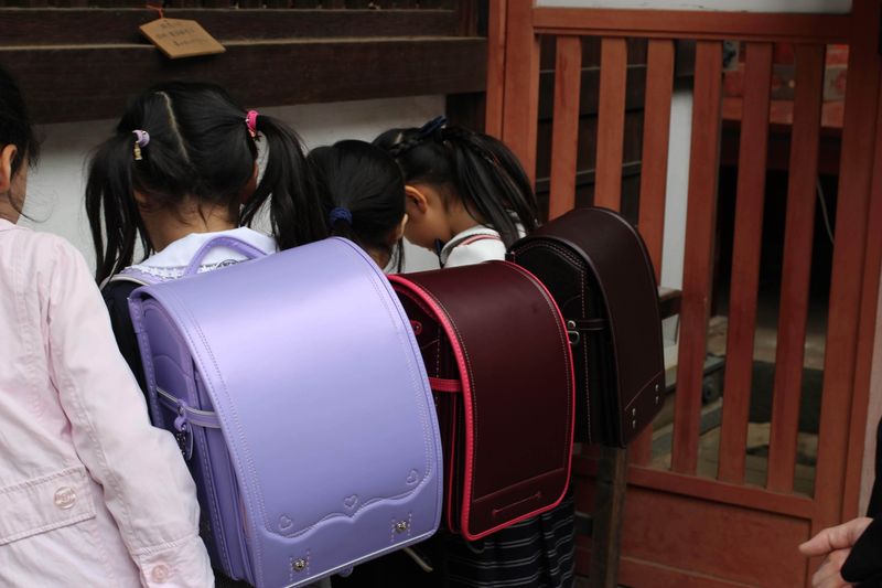 A school staple in Japan: the randoseru  photo