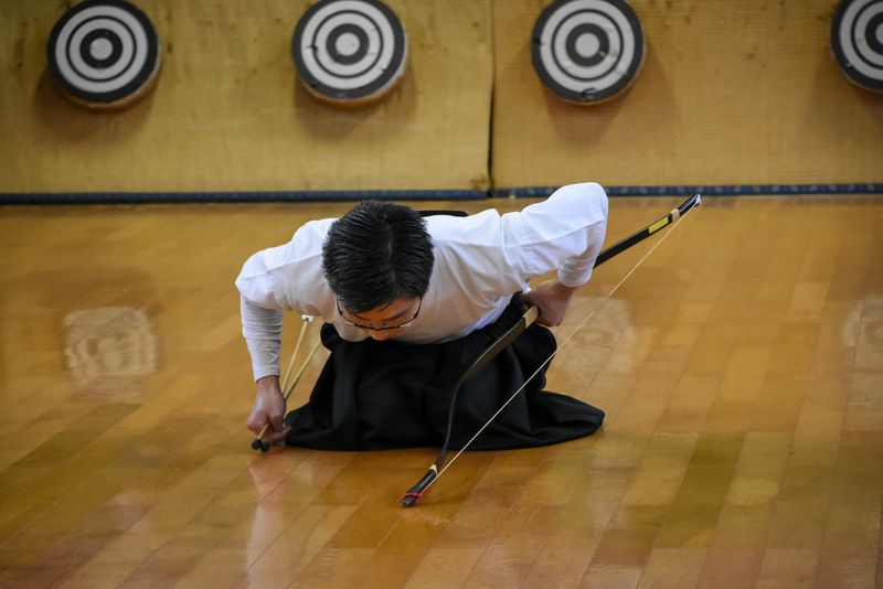 Class still in session at former Aizu samurai school in Fukushima Pref. photo