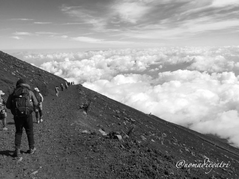 日本の頂上までのハイキング#Mt。富士＃日本のサマー photo