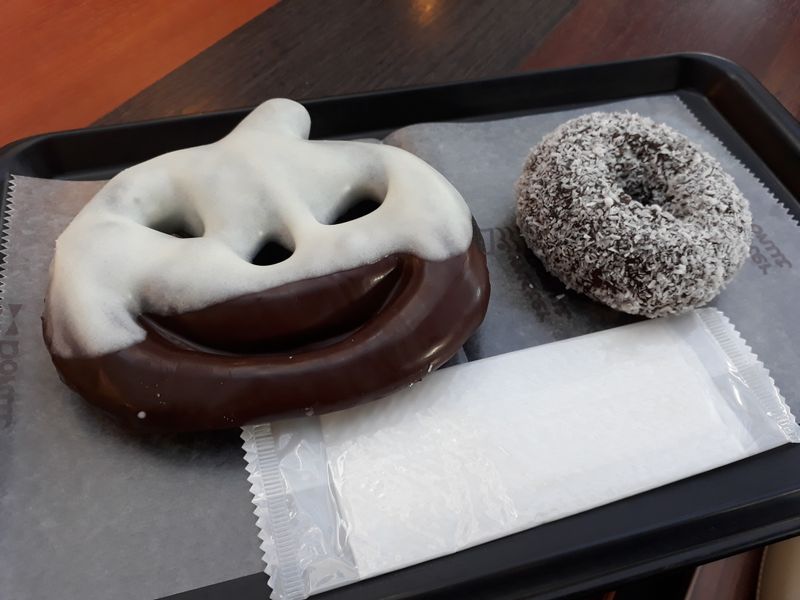 Halloween at Mister Donuts photo