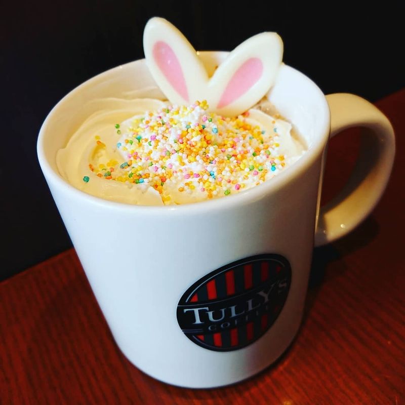 Tully&#39;s Easter Latte! photo