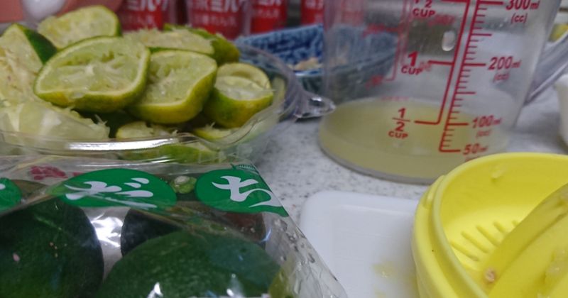 How to Make Sudachi/Key Lime Pie in Japan photo