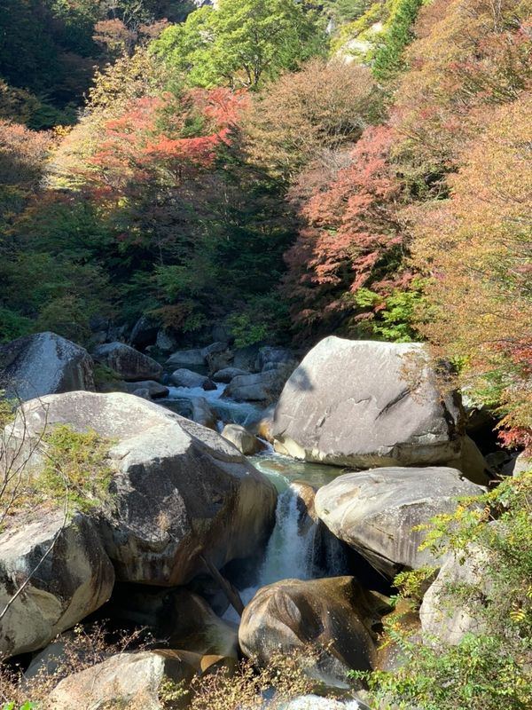Shosenkyo is Gorge(ous) in Fall photo