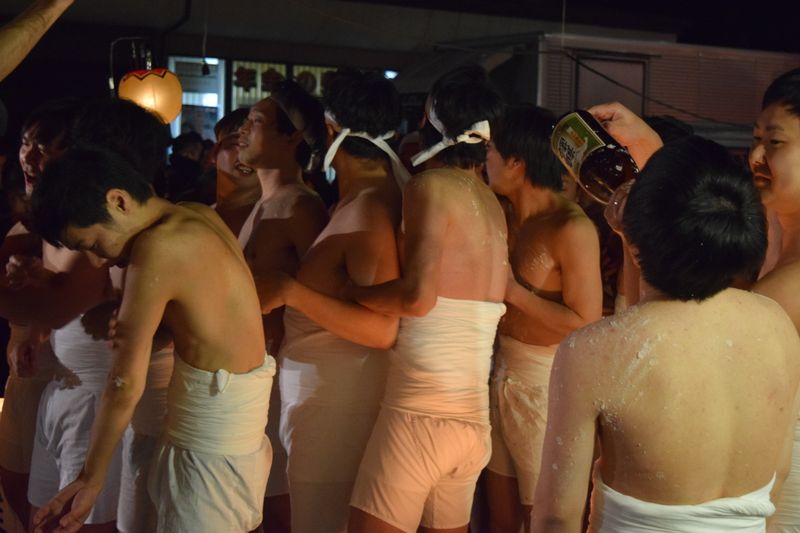 Niigata's Quirkiest Event: The Naked Pushing Festival photo