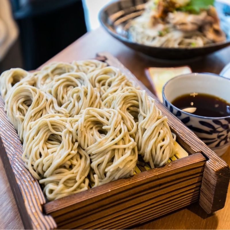 Niigata's unique noodle dish: Hegi Soba photo