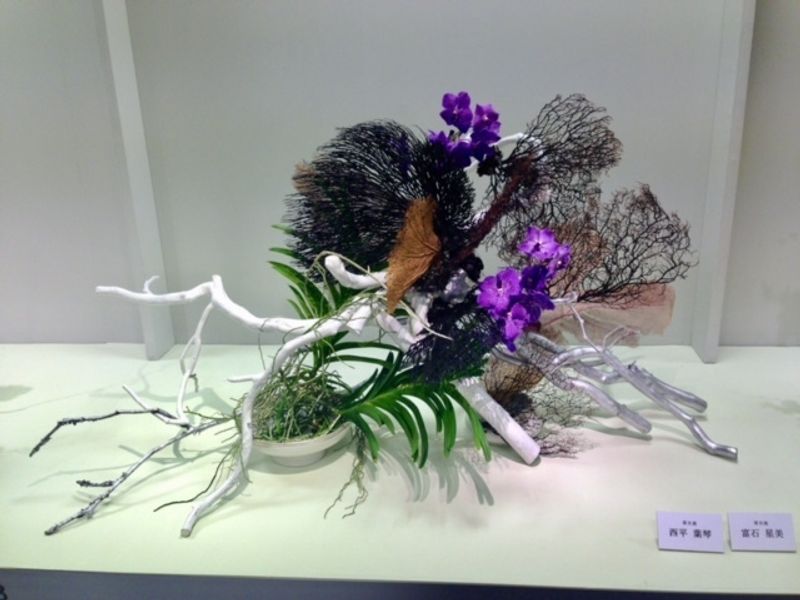 How to enjoy Ikebana exhibitions photo