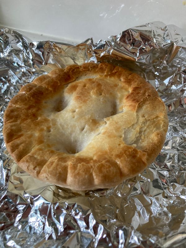 Frozen custard pie photo