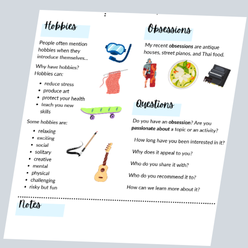English Language Matters - teaching community lessons photo
