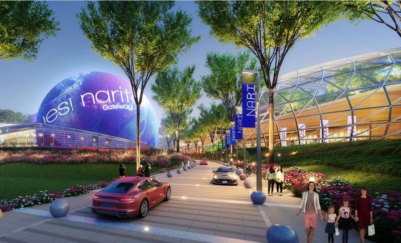 Digital dome, wellness ring among landmarks of Gateway Narita development photo