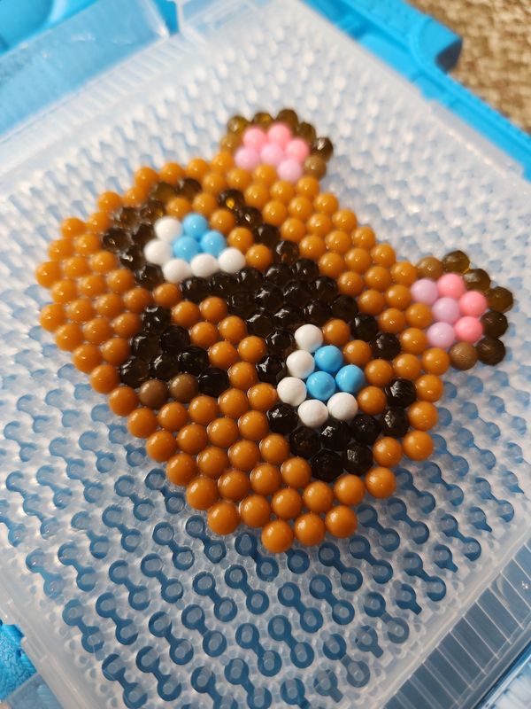 Fun weekend activities: Aquabeads photo