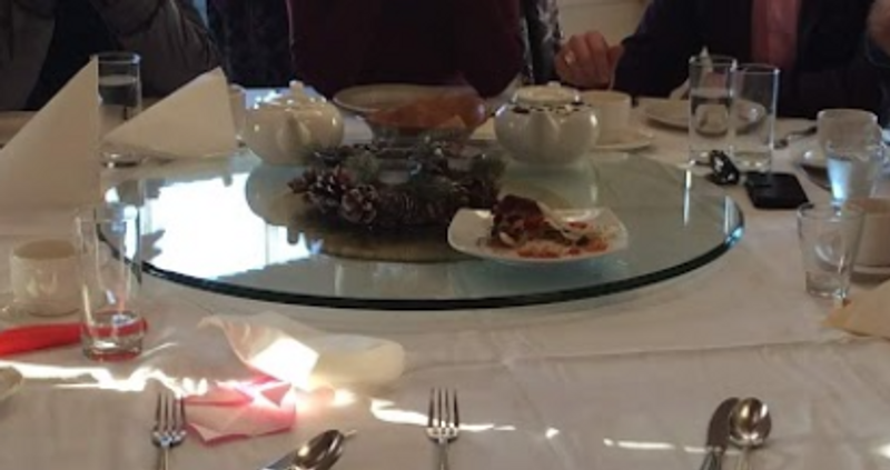 The rotating table of Chinese restaurants from Japan? photo