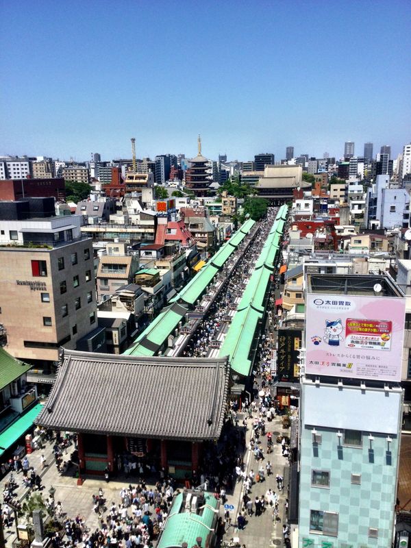 Asakusa, Golden Week, and crowds photo