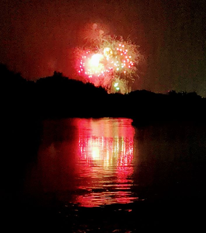 Summer culture: the annual fireworks display photo